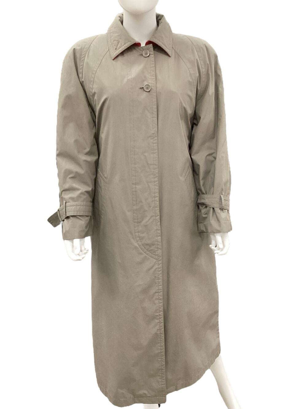 Vintage London Fog Coat Women’s Size 6 Removable Feather Filled Lining Hoodless